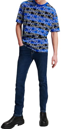 KARL LAGERFELD JEANS, Herren, Skinny Denim, Skinny Leg, Verwaschenes Dunkelblau, 2830 von KARL LAGERFELD JEANS