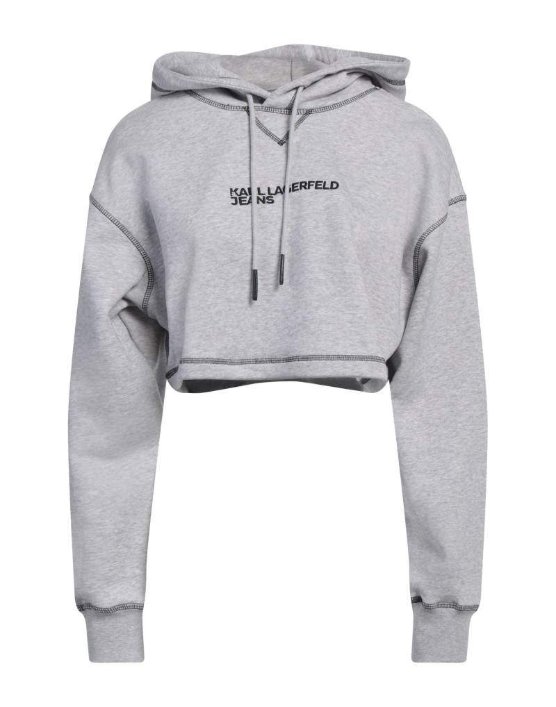 KARL LAGERFELD JEANS Sweatshirt Damen Grau von KARL LAGERFELD JEANS