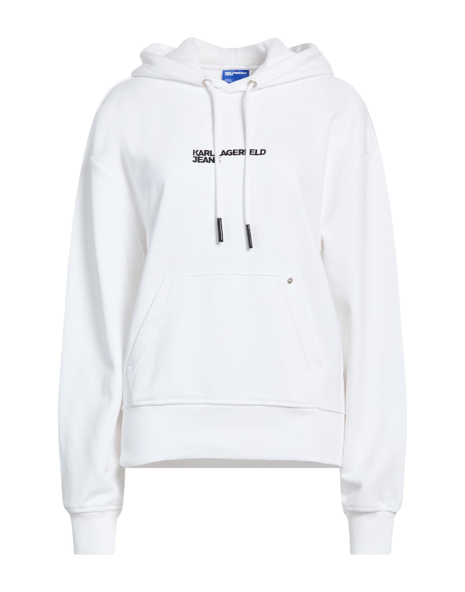 KARL LAGERFELD JEANS Sweatshirt Damen Weiß von KARL LAGERFELD JEANS