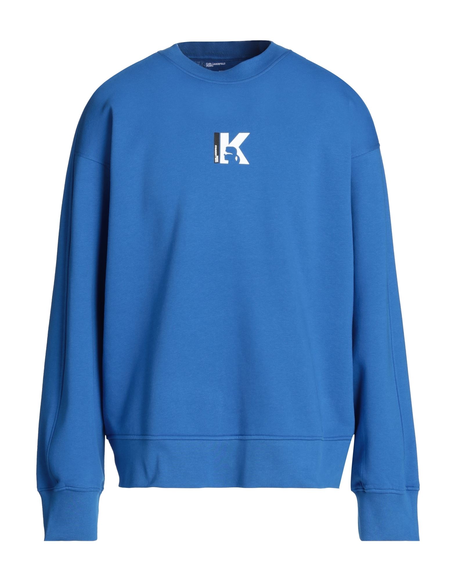 KARL LAGERFELD JEANS Sweatshirt Herren Blau von KARL LAGERFELD JEANS