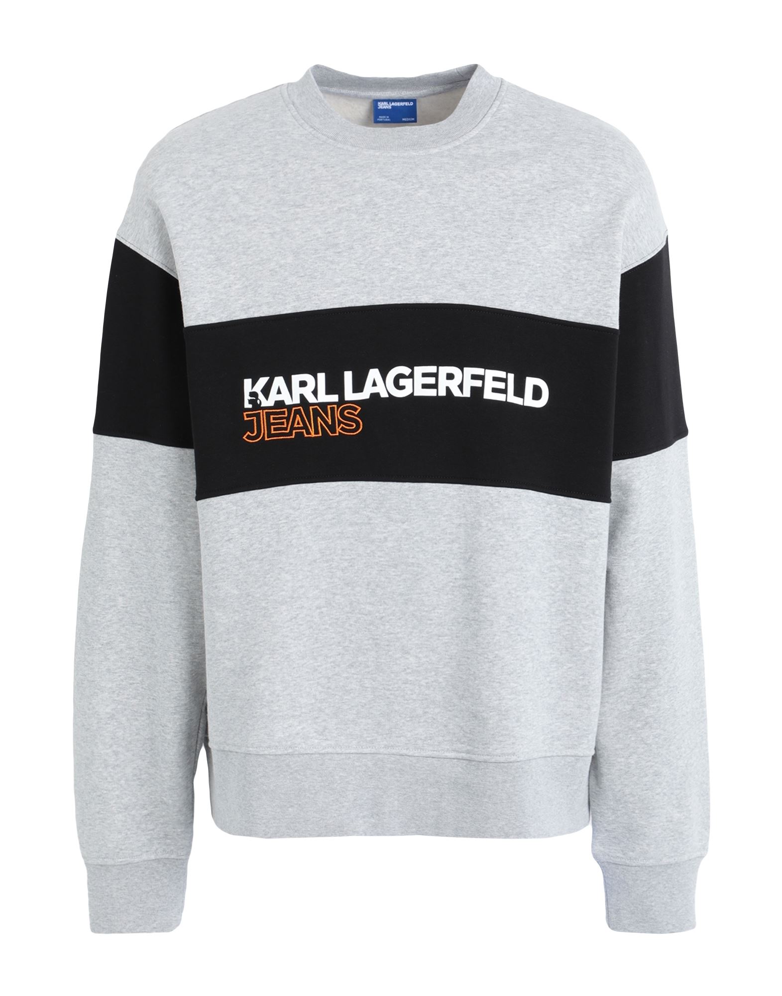 KARL LAGERFELD JEANS Sweatshirt Herren Grau von KARL LAGERFELD JEANS