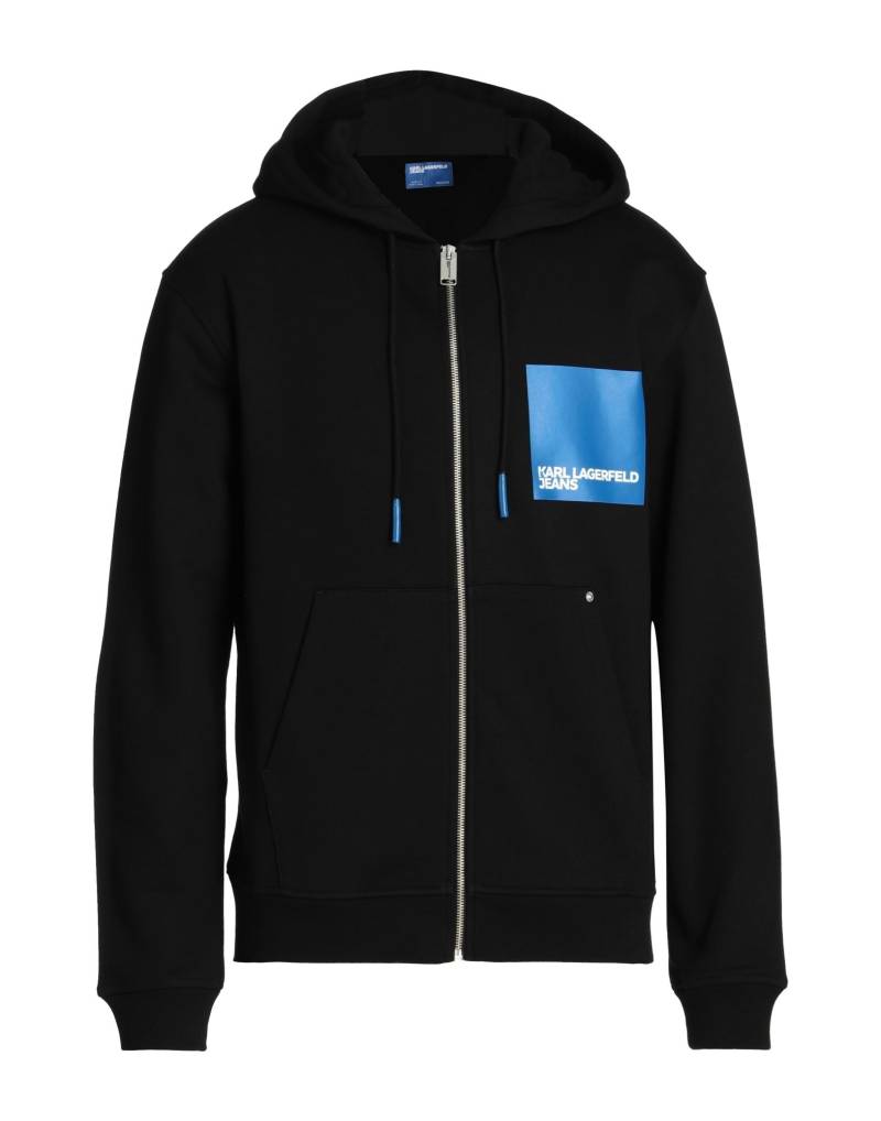 KARL LAGERFELD JEANS Sweatshirt Herren Schwarz von KARL LAGERFELD JEANS