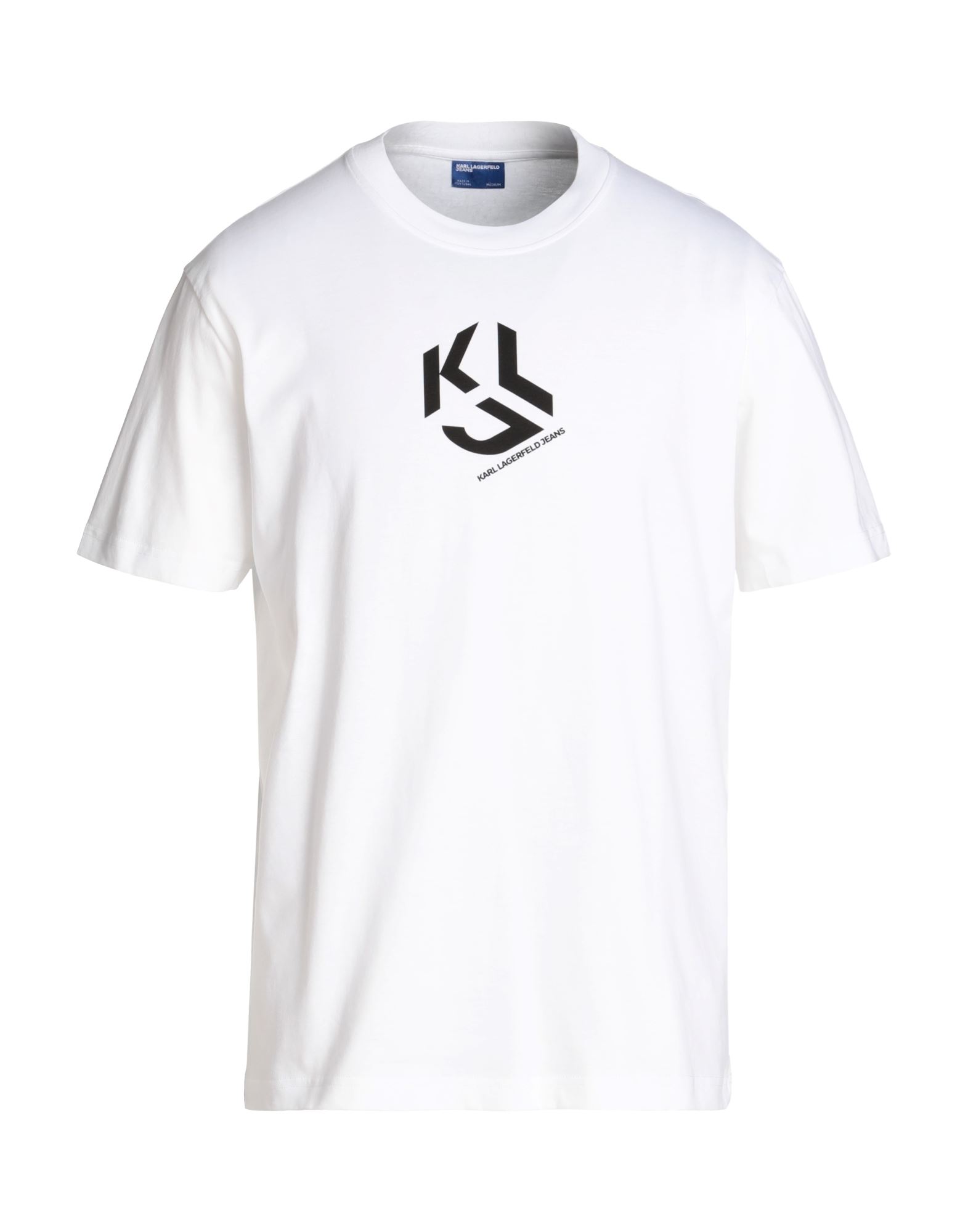 KARL LAGERFELD JEANS T-shirts Herren Weiß von KARL LAGERFELD JEANS