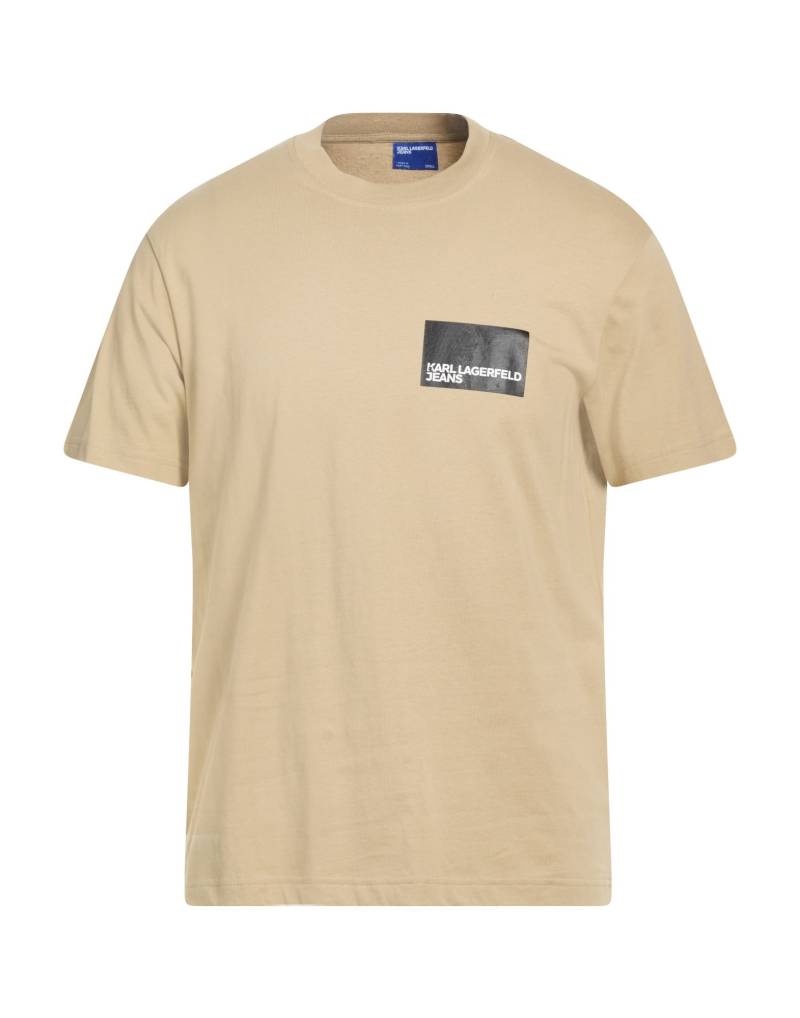 KARL LAGERFELD JEANS T-shirts Herren Sand von KARL LAGERFELD JEANS