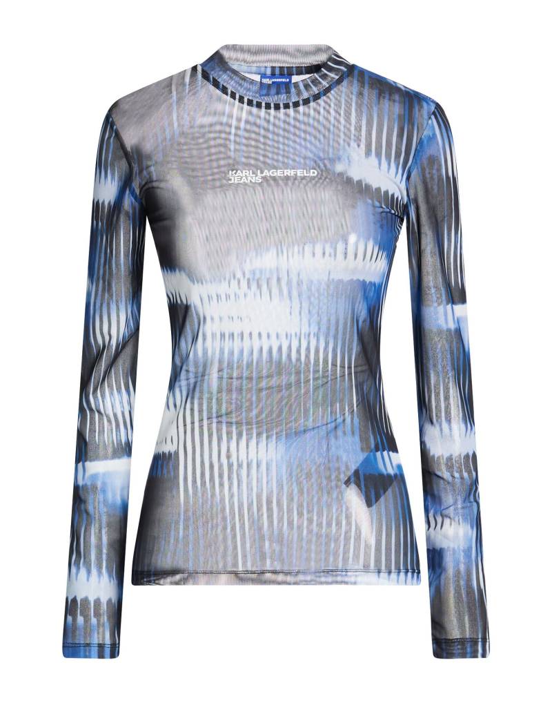 KARL LAGERFELD JEANS Top Damen Blau von KARL LAGERFELD JEANS