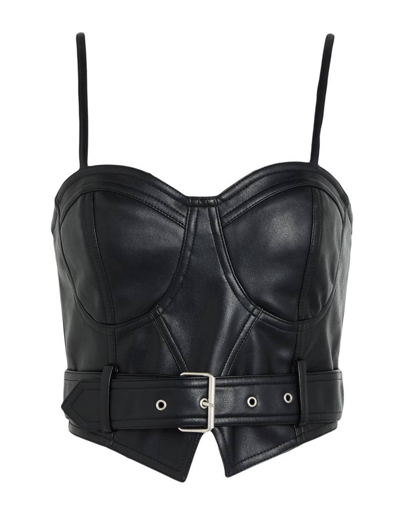 KARL LAGERFELD JEANS Top Damen Schwarz von KARL LAGERFELD JEANS