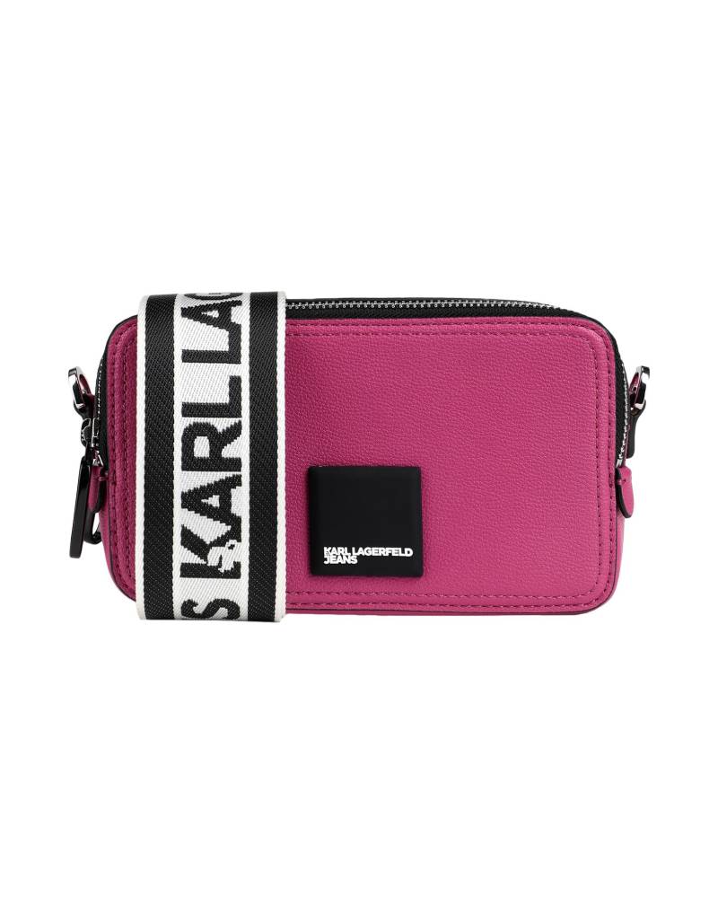 KARL LAGERFELD JEANS Umhängetasche Damen Magenta von KARL LAGERFELD JEANS