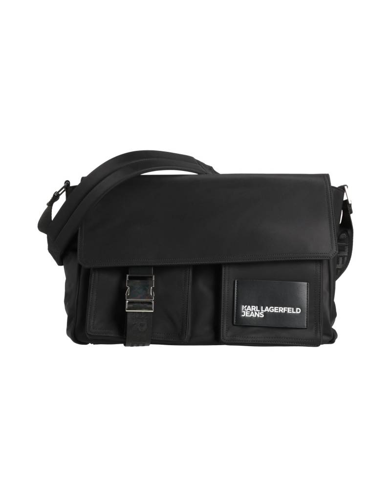 KARL LAGERFELD JEANS Umhängetasche Herren Schwarz von KARL LAGERFELD JEANS