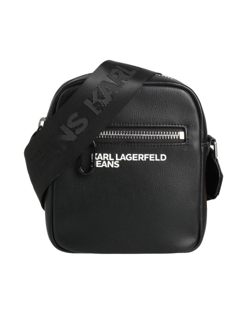 KARL LAGERFELD JEANS Umhängetasche Herren Schwarz von KARL LAGERFELD JEANS