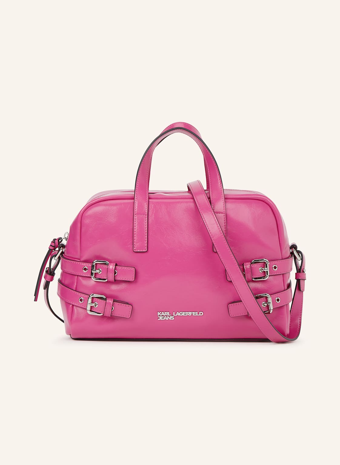 Karl Lagerfeld Jeans Bowlingtasche pink von KARL LAGERFELD JEANS