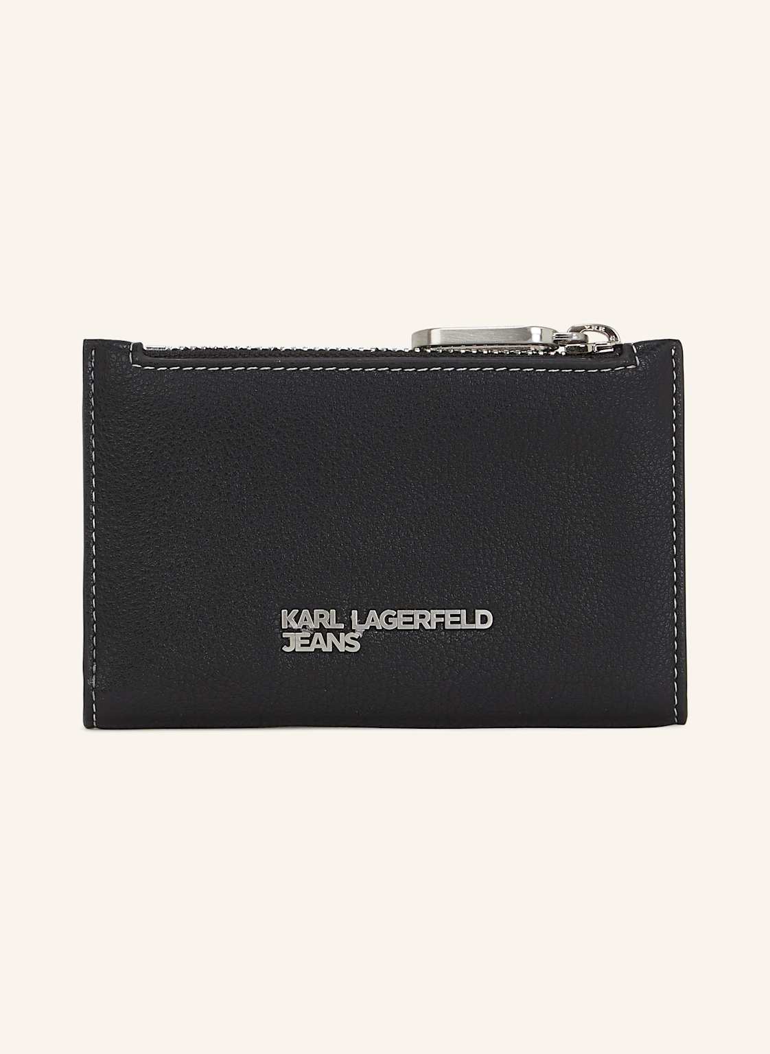 Karl Lagerfeld Jeans Geldbörse schwarz von KARL LAGERFELD JEANS