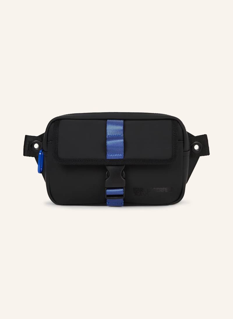 Karl Lagerfeld Jeans Gürteltasche schwarz von KARL LAGERFELD JEANS