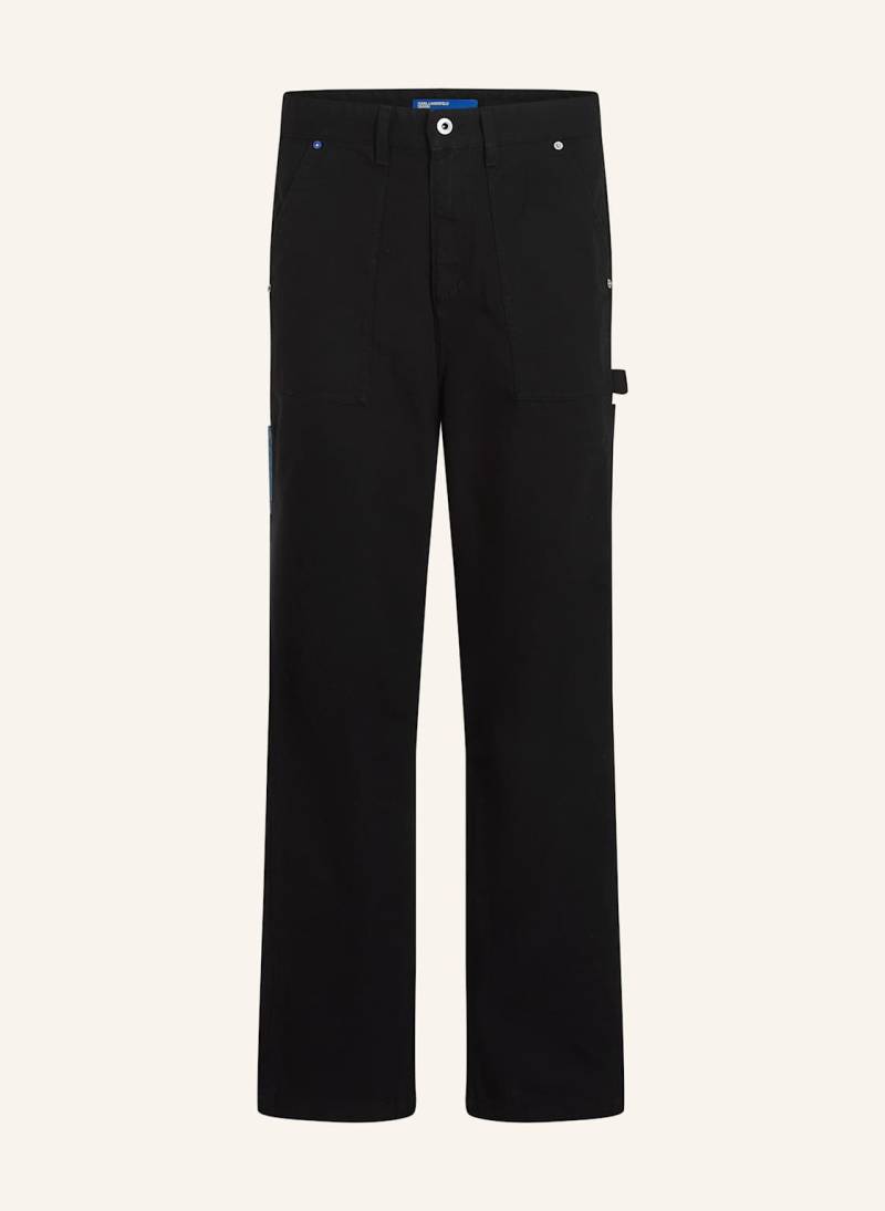 Karl Lagerfeld Jeans Hose blau von KARL LAGERFELD JEANS