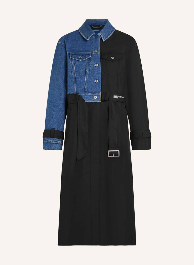 Karl Lagerfeld Jeans Jacke blau von KARL LAGERFELD JEANS