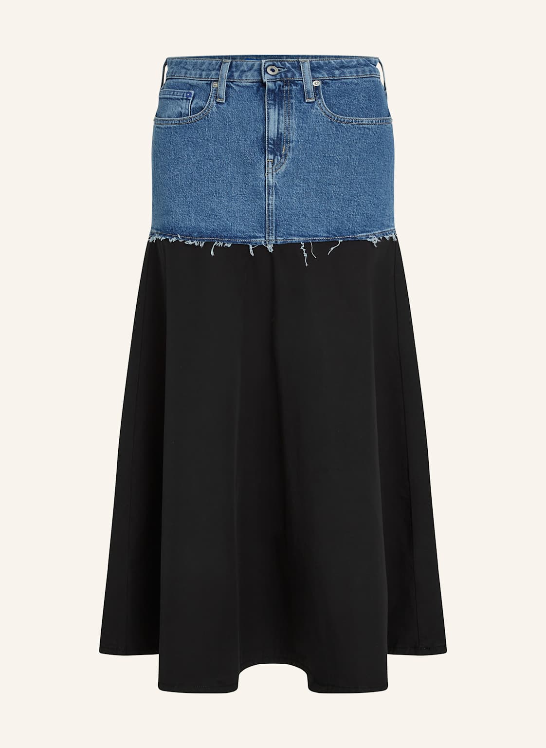 Karl Lagerfeld Jeans Rock blau von KARL LAGERFELD JEANS