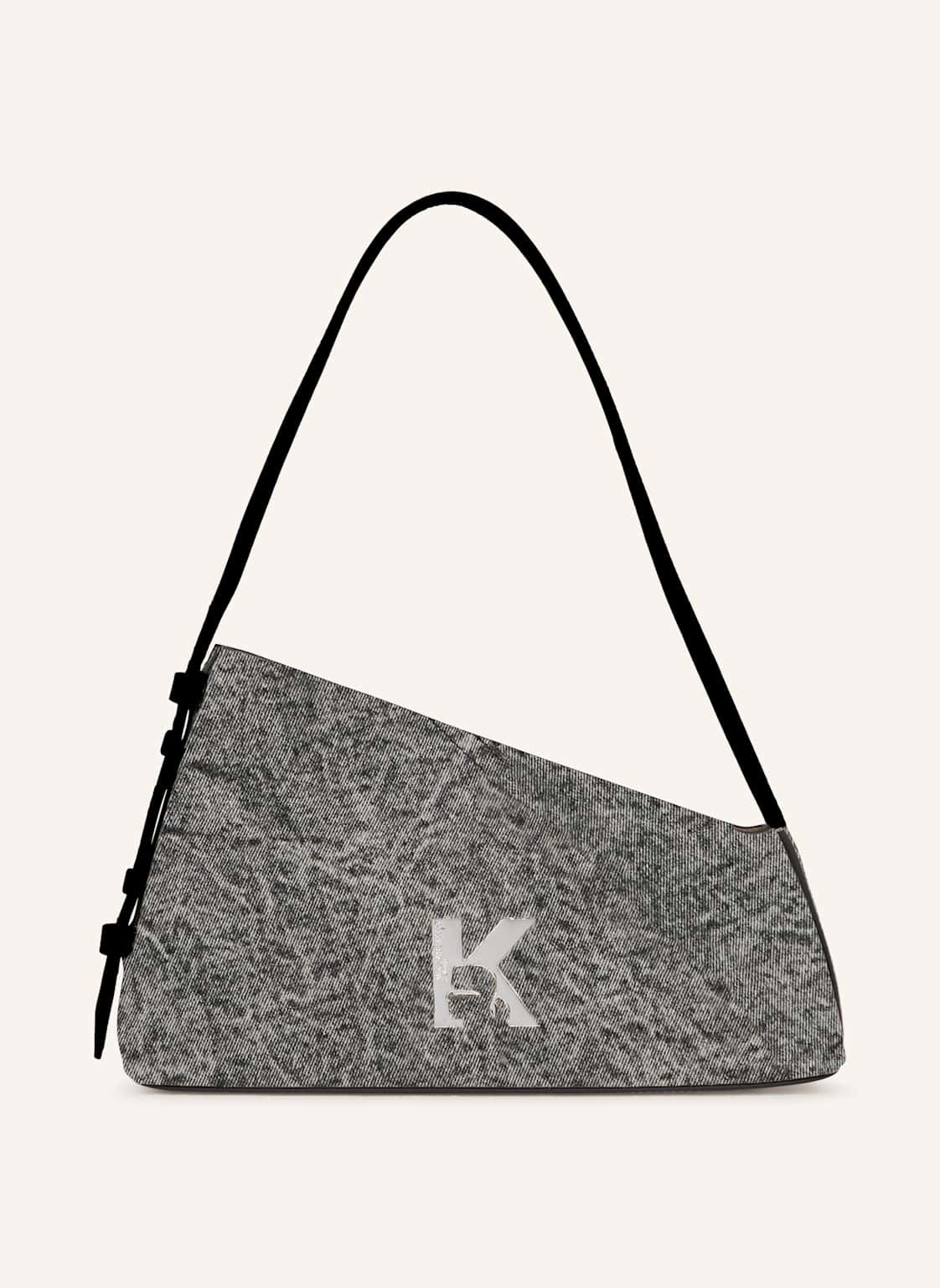 Karl Lagerfeld Jeans Schultertasche schwarz von KARL LAGERFELD JEANS