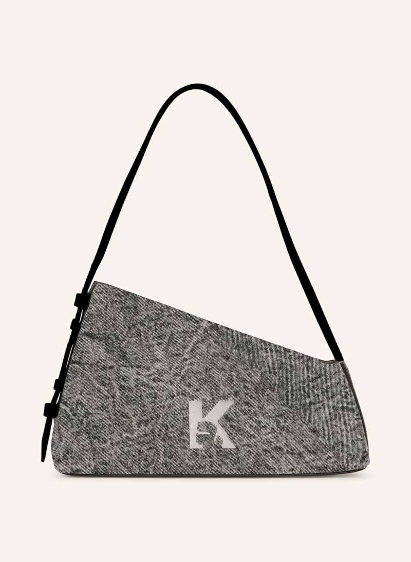 Karl Lagerfeld Jeans Schultertasche schwarz Karl Lagerfeld Jeans Schultertasche schwarz von KARL LAGERFELD JEANS