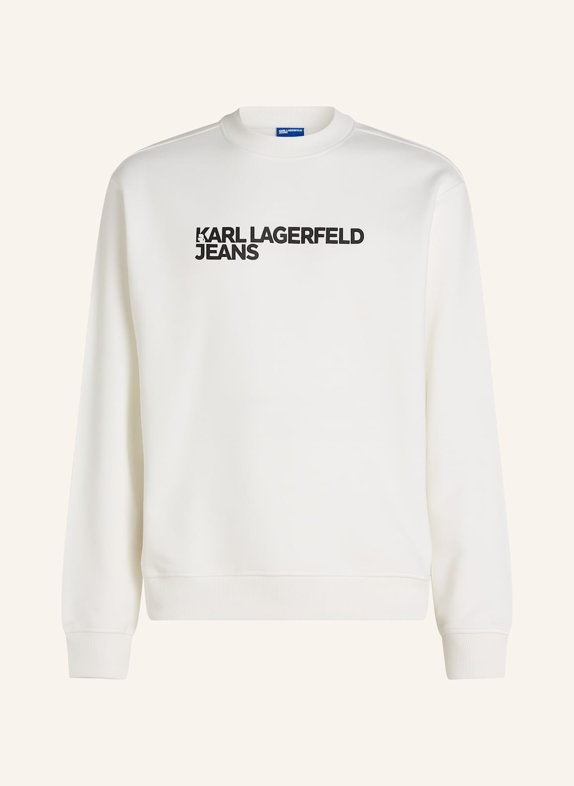 Karl Lagerfeld Jeans Sweatshirt weiss von KARL LAGERFELD JEANS