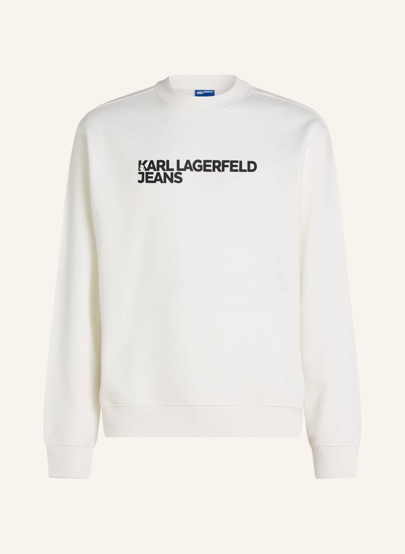 Karl Lagerfeld Jeans Sweatshirt weiss von KARL LAGERFELD JEANS