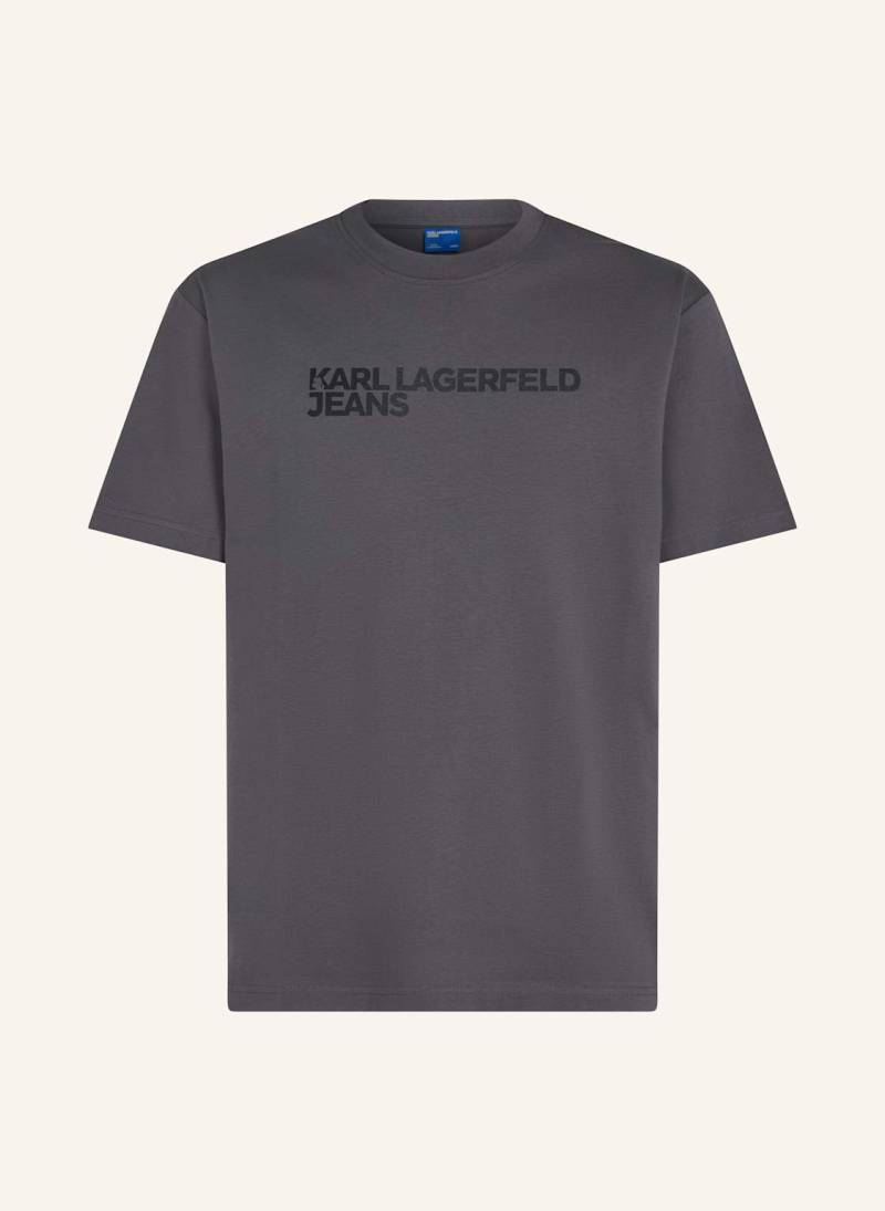 Karl Lagerfeld Jeans T-Shirt grau von KARL LAGERFELD JEANS