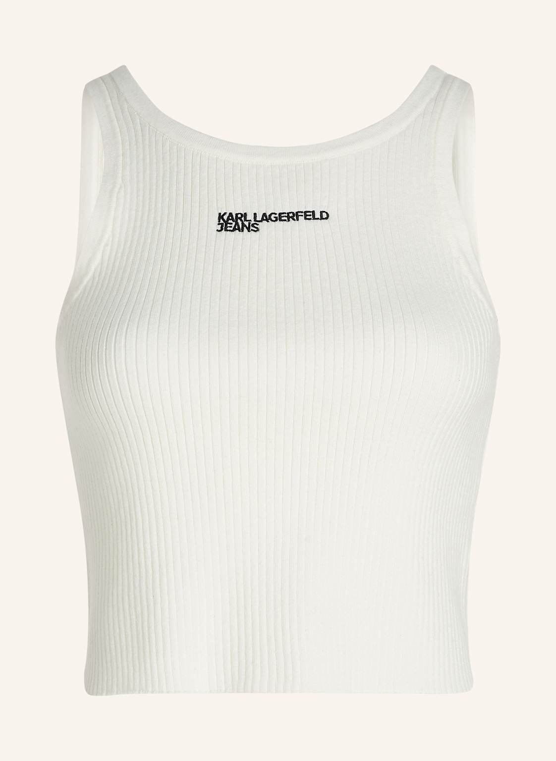Karl Lagerfeld Jeans Top beige von KARL LAGERFELD JEANS