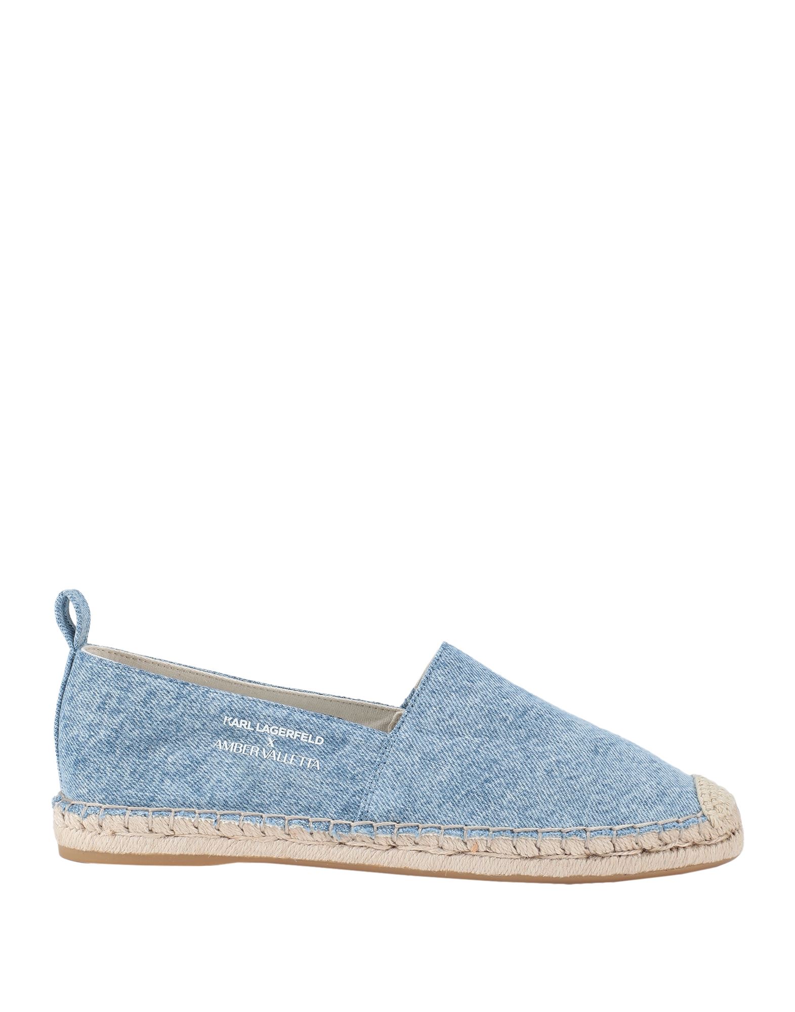 KARL LAGERFELD x AMBER VALLETTA Espadrilles Damen Blau KARL LAGERFELD x AMBER VALLETTA Espadrilles Damen Blau von KARL LAGERFELD x AMBER VALLETTA