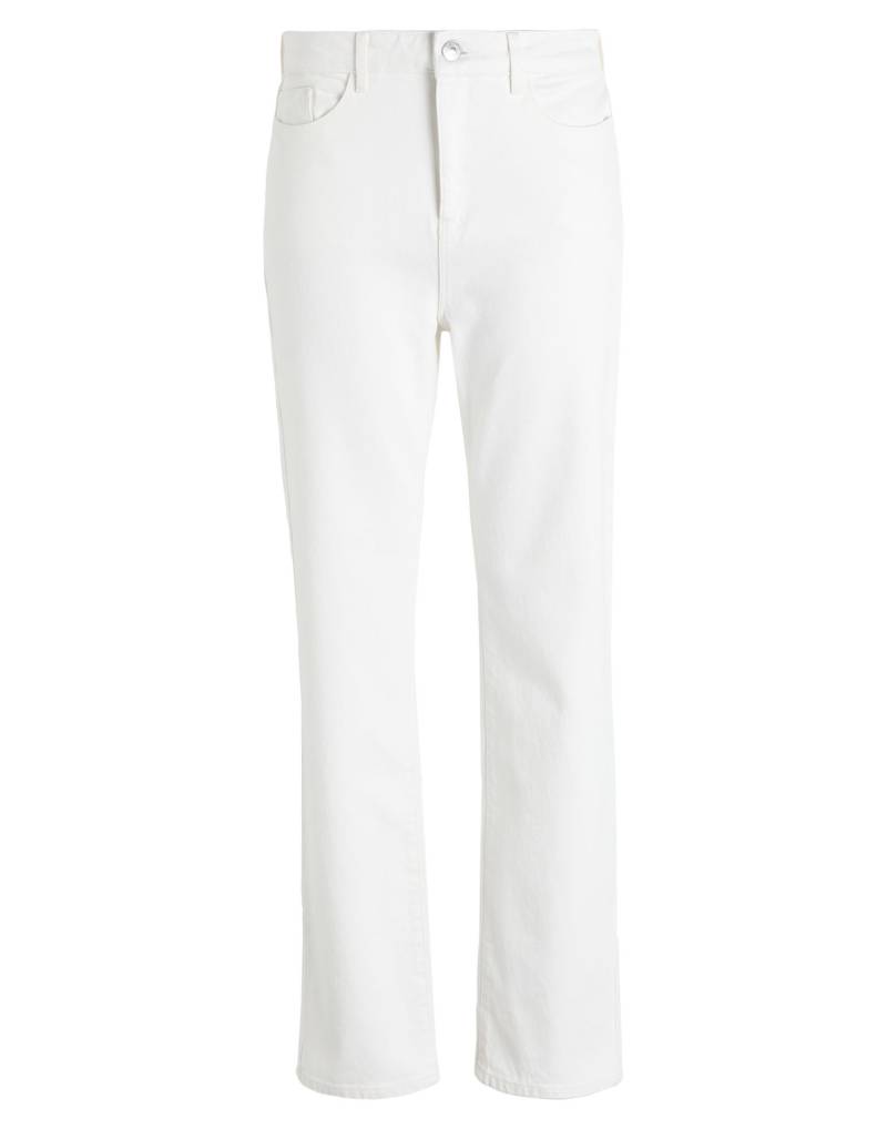 KARL LAGERFELD x AMBER VALLETTA Jeanshose Damen Weiß von KARL LAGERFELD x AMBER VALLETTA