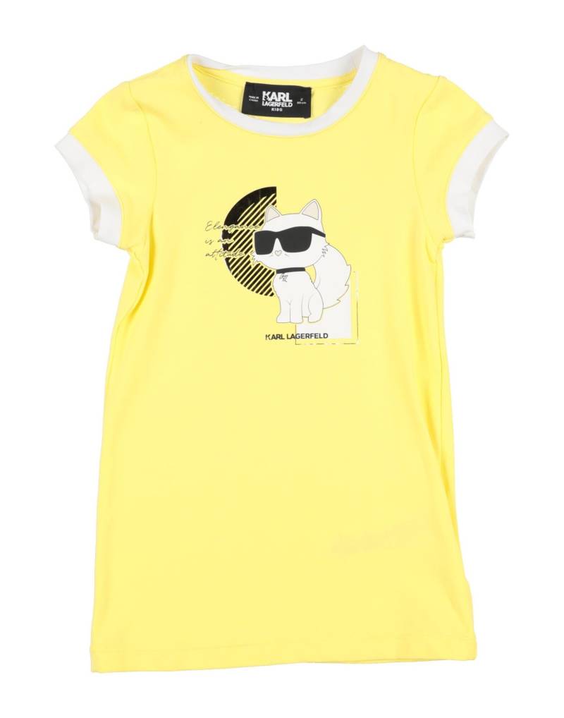 KARL LAGERFELD Babykleid Kinder Gelb von KARL LAGERFELD