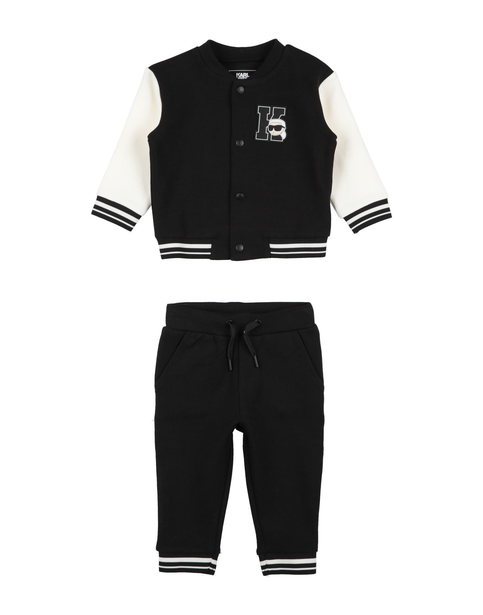 KARL LAGERFELD Babykleidung-set Kinder Schwarz von KARL LAGERFELD
