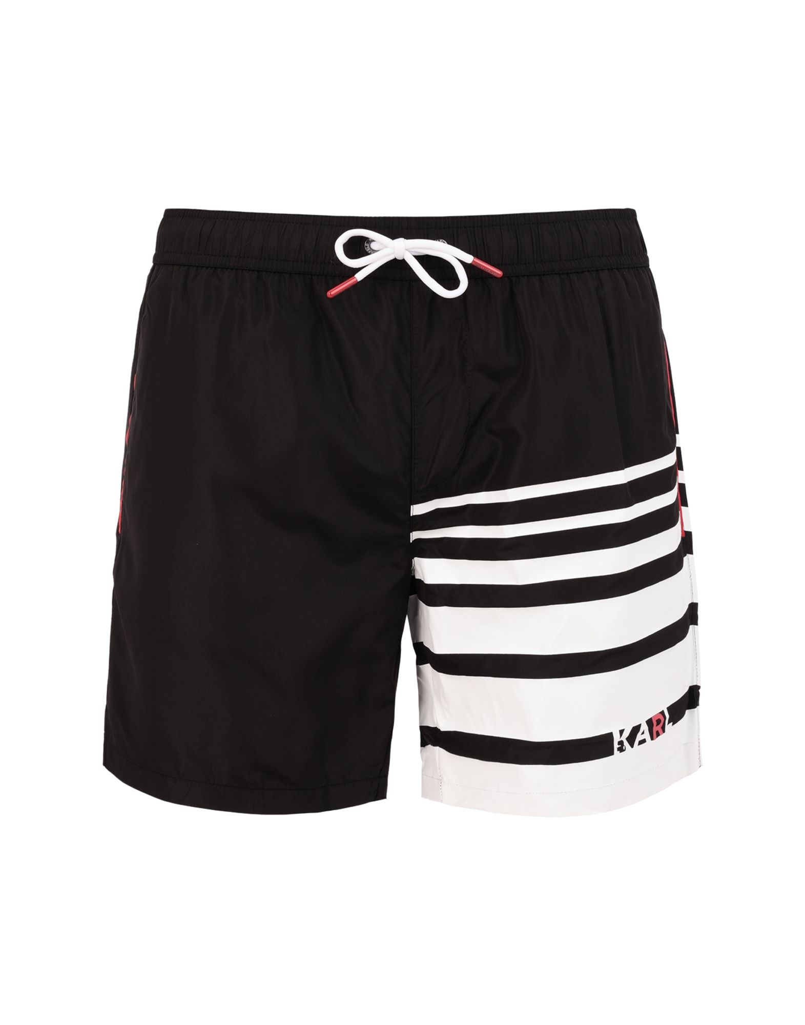 KARL LAGERFELD Badeboxer Herren Schwarz von KARL LAGERFELD