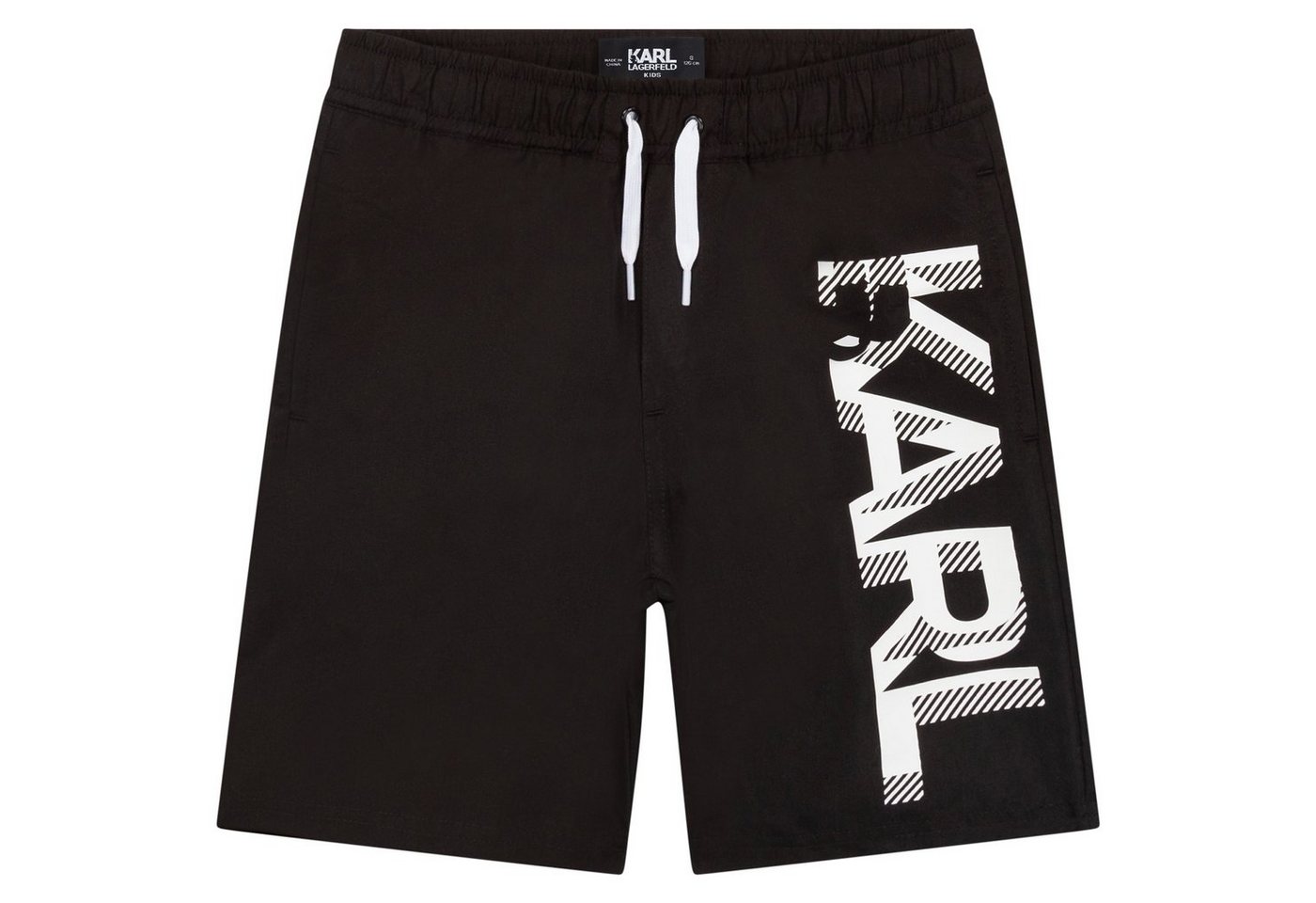 KARL LAGERFELD Badeshorts Hugo Boss Kids Badeshorts schwarz von KARL LAGERFELD