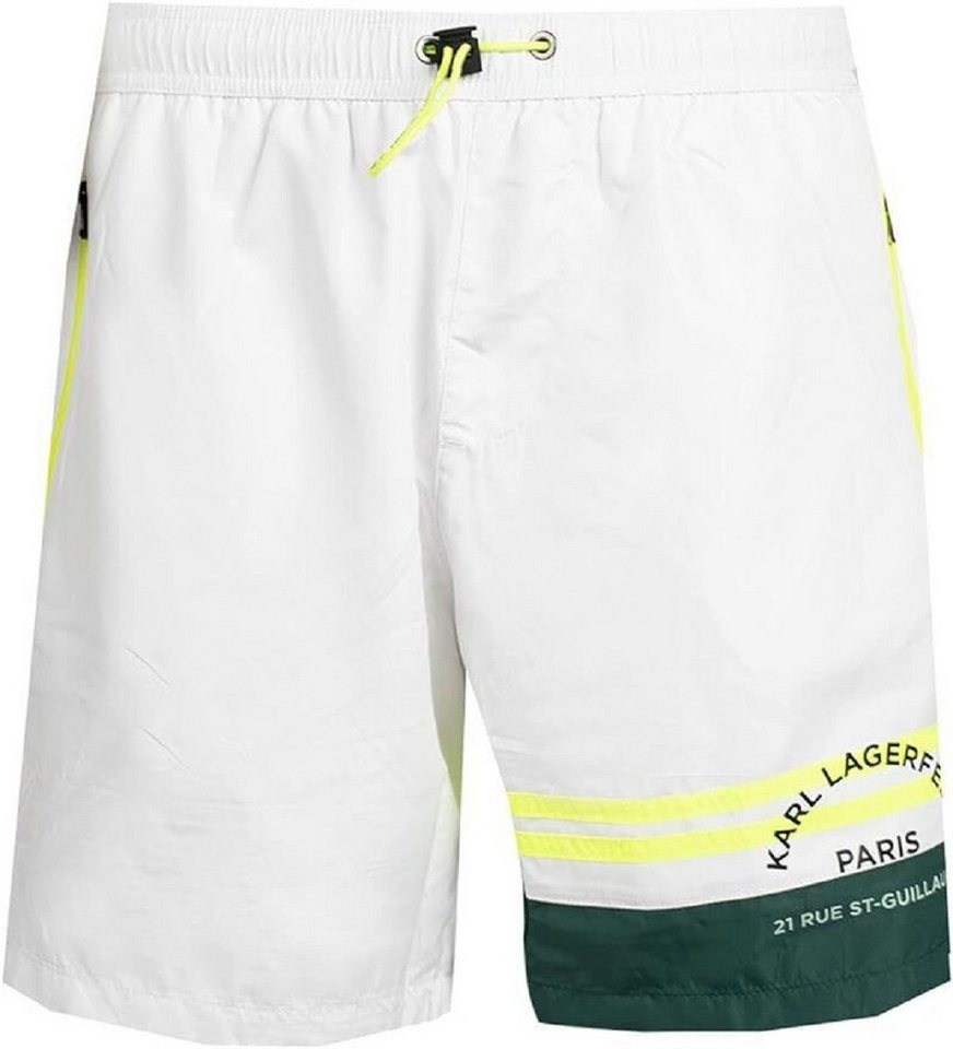 KARL LAGERFELD Badeshorts karl Lagerfeld Herren Golf Medium Boardshort Schwimmshort Schließung von KARL LAGERFELD