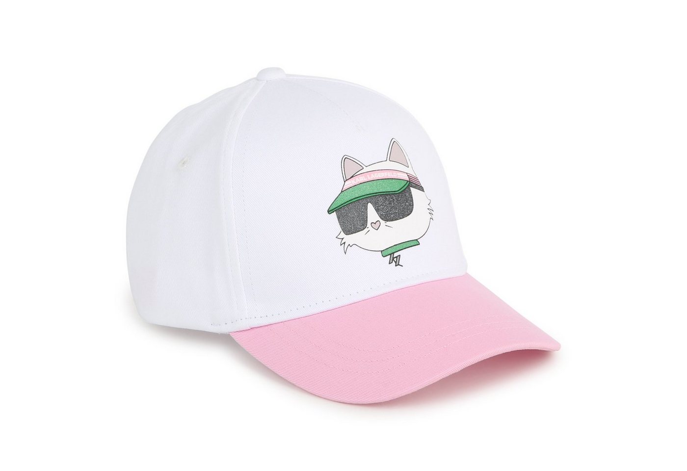 KARL LAGERFELD Baseball Cap Karl Lagerfeld Kids Cap mit Choupette-Print von KARL LAGERFELD