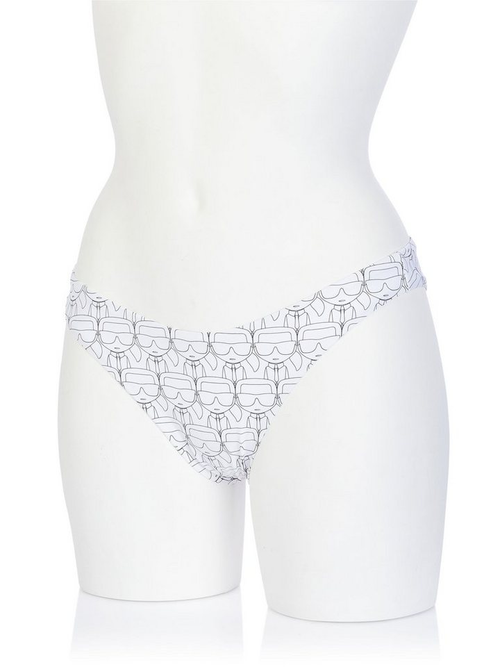 KARL LAGERFELD Bikini-Hose Karl Lagerfeld Bikinihose Weiss von KARL LAGERFELD