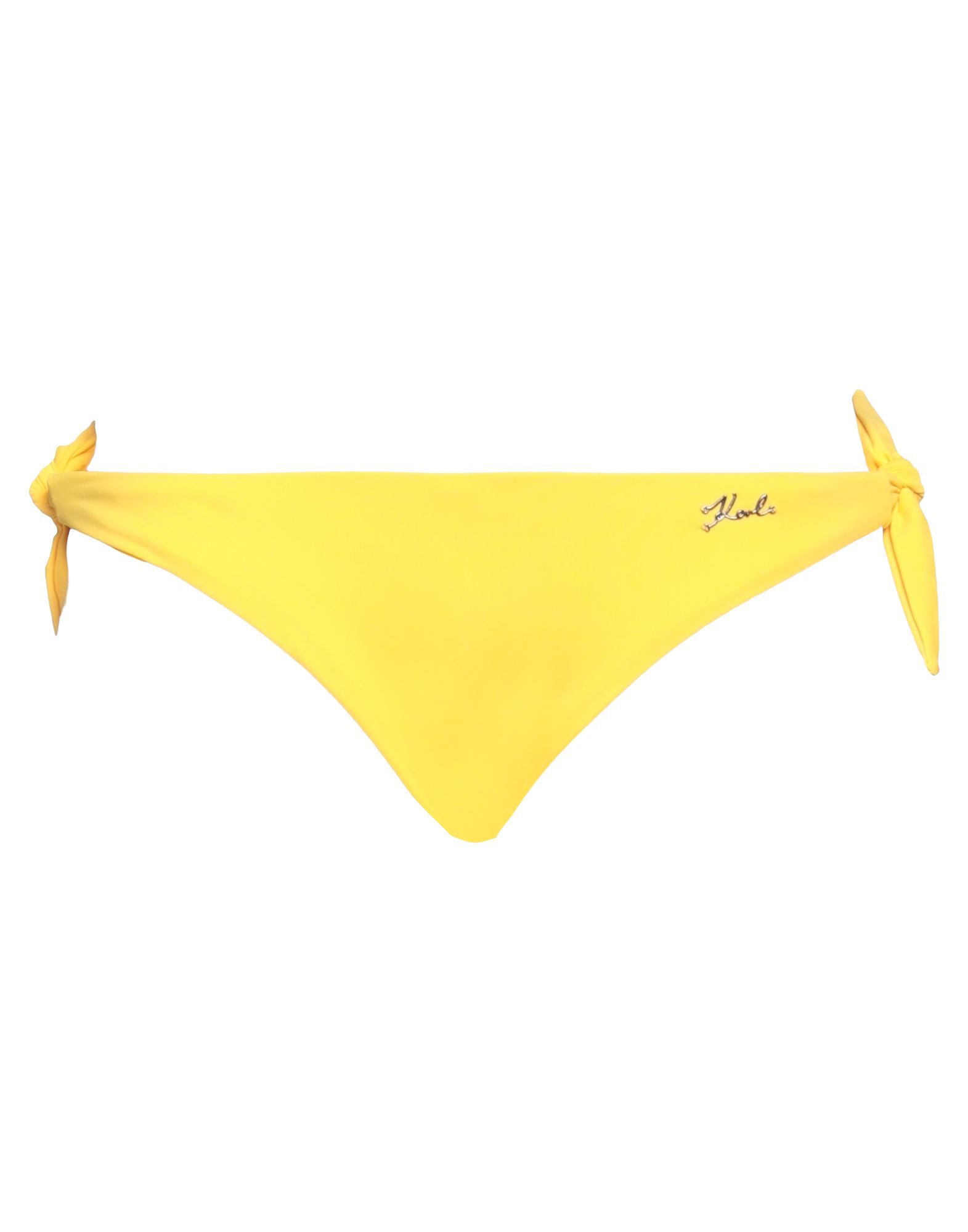 KARL LAGERFELD Bikinislip & Badehose Damen Gelb von KARL LAGERFELD