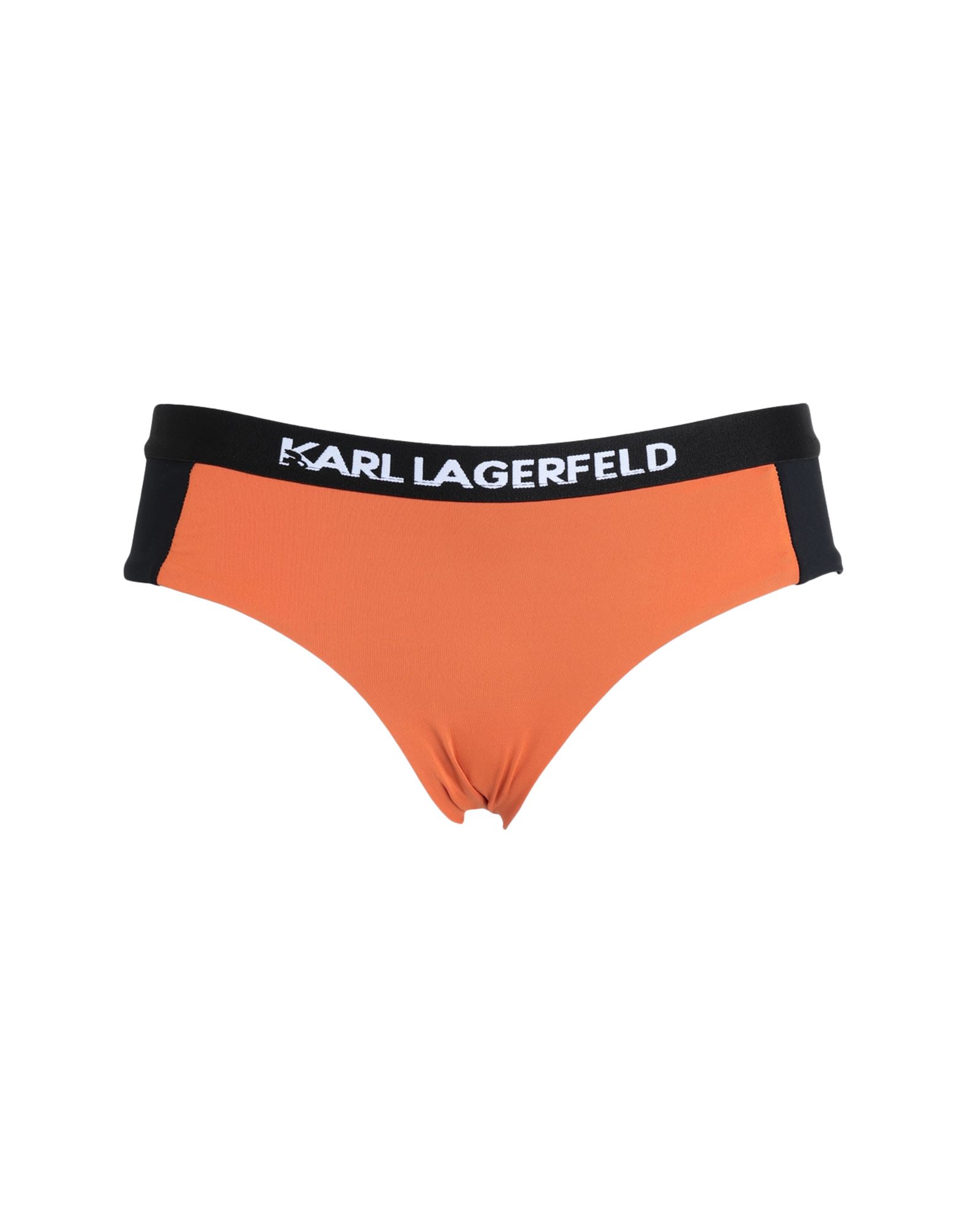 KARL LAGERFELD Bikinislip & Badehose Damen Orange von KARL LAGERFELD