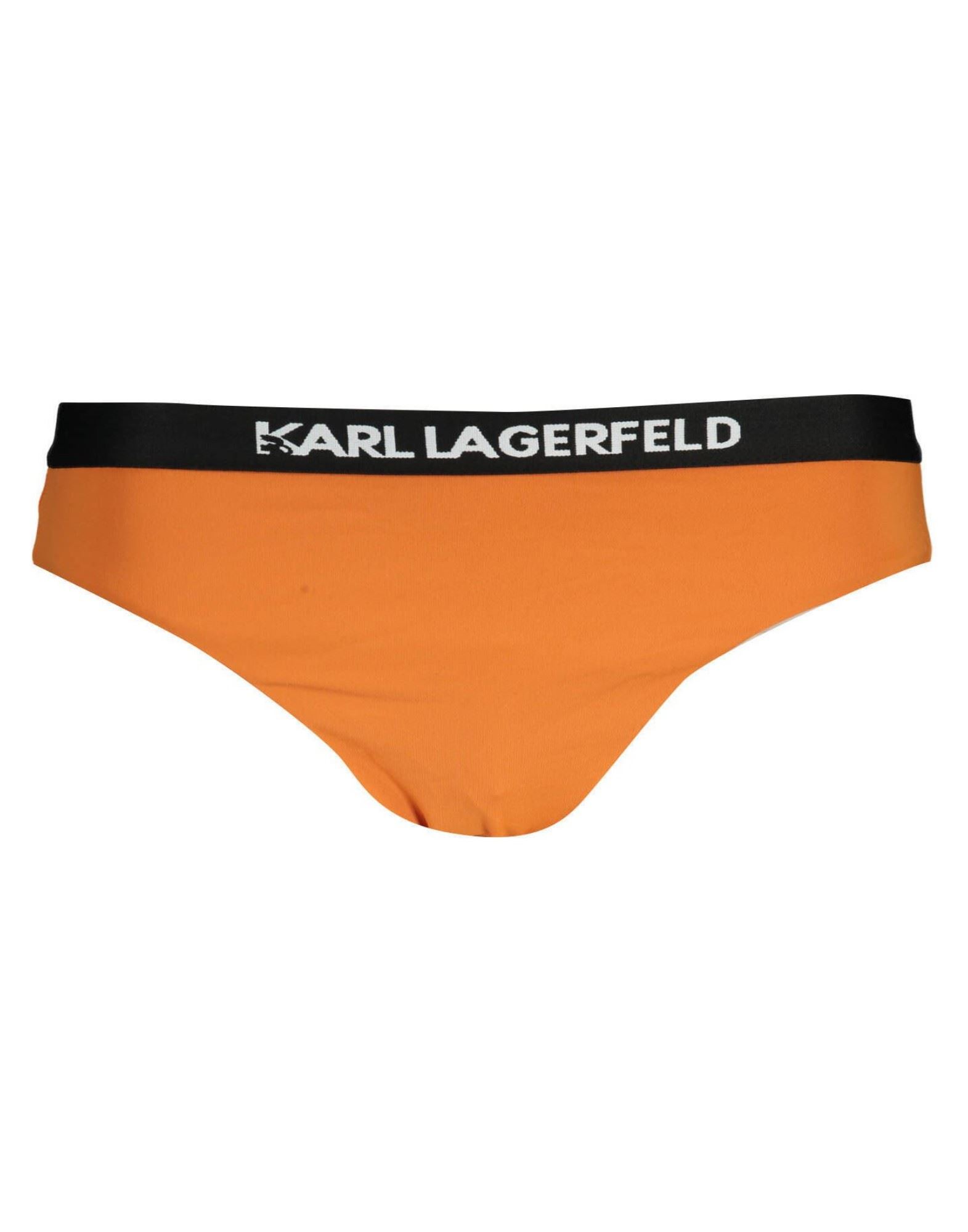 KARL LAGERFELD Bikinislip & Badehose Damen Orange von KARL LAGERFELD