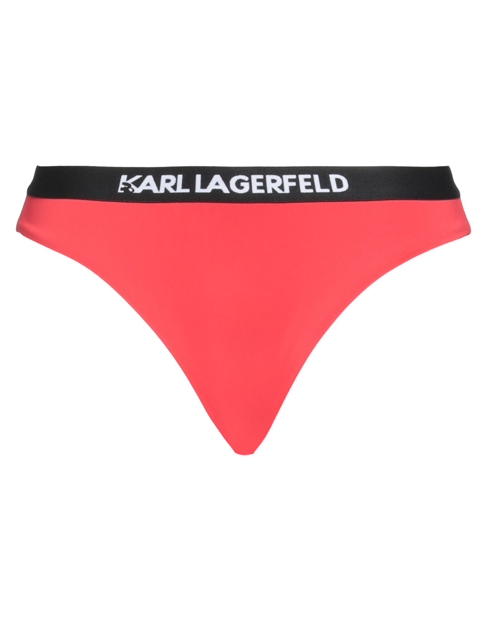 KARL LAGERFELD Bikinislip & Badehose Damen Rot von KARL LAGERFELD