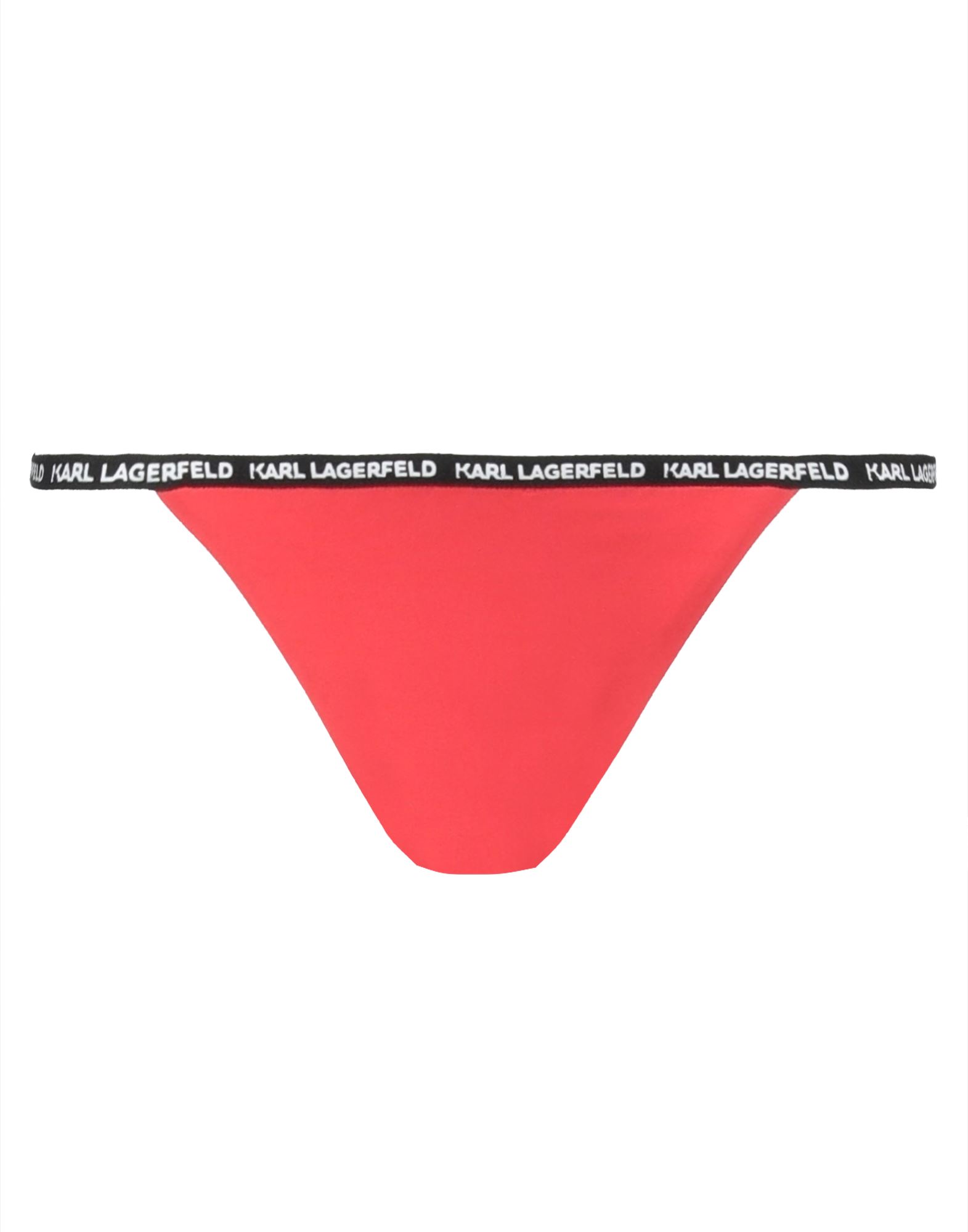 KARL LAGERFELD Bikinislip & Badehose Damen Rot von KARL LAGERFELD