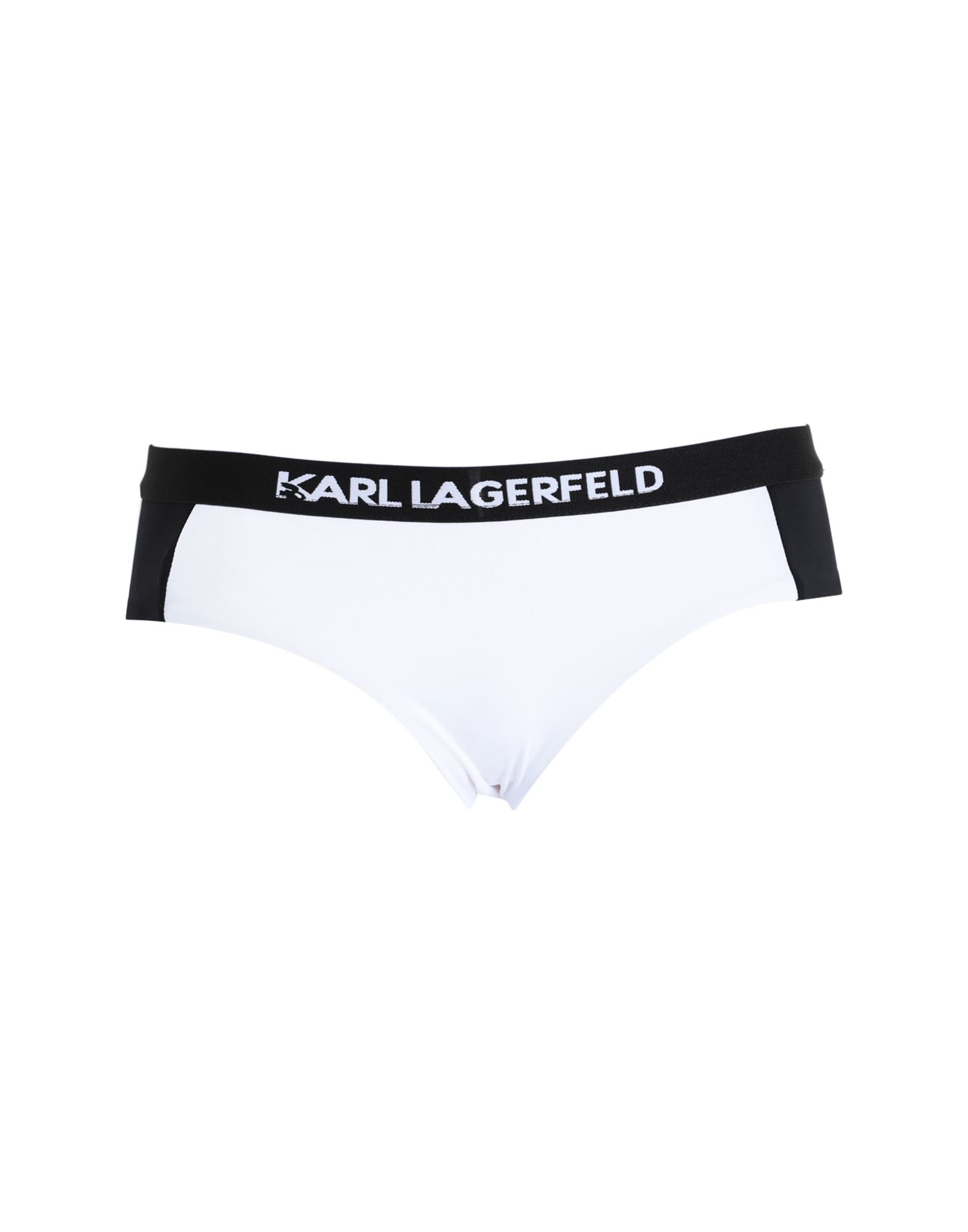 KARL LAGERFELD Bikinislip & Badehose Damen Weiß von KARL LAGERFELD