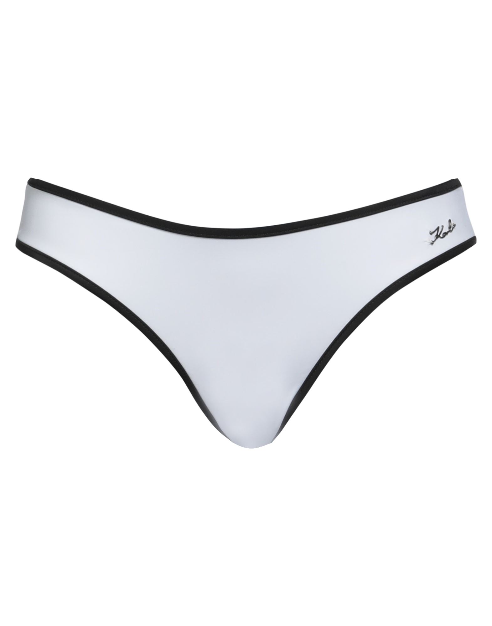 KARL LAGERFELD Bikinislip & Badehose Damen Weiß von KARL LAGERFELD