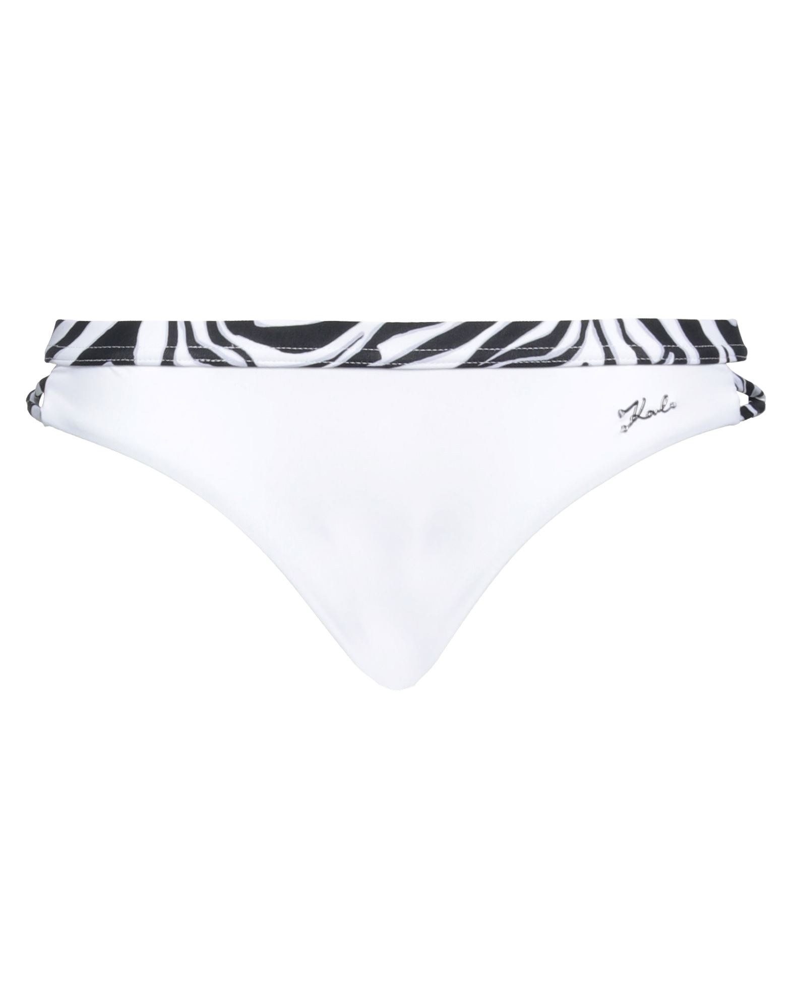 KARL LAGERFELD Bikinislip & Badehose Damen Weiß von KARL LAGERFELD