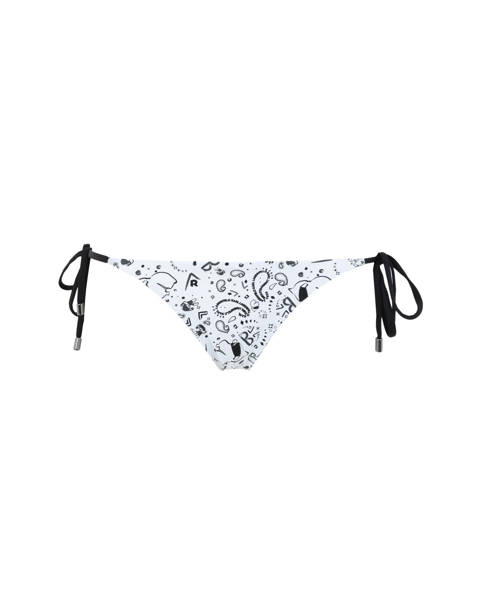 KARL LAGERFELD Bikinislip & Badehose Damen Weiß von KARL LAGERFELD