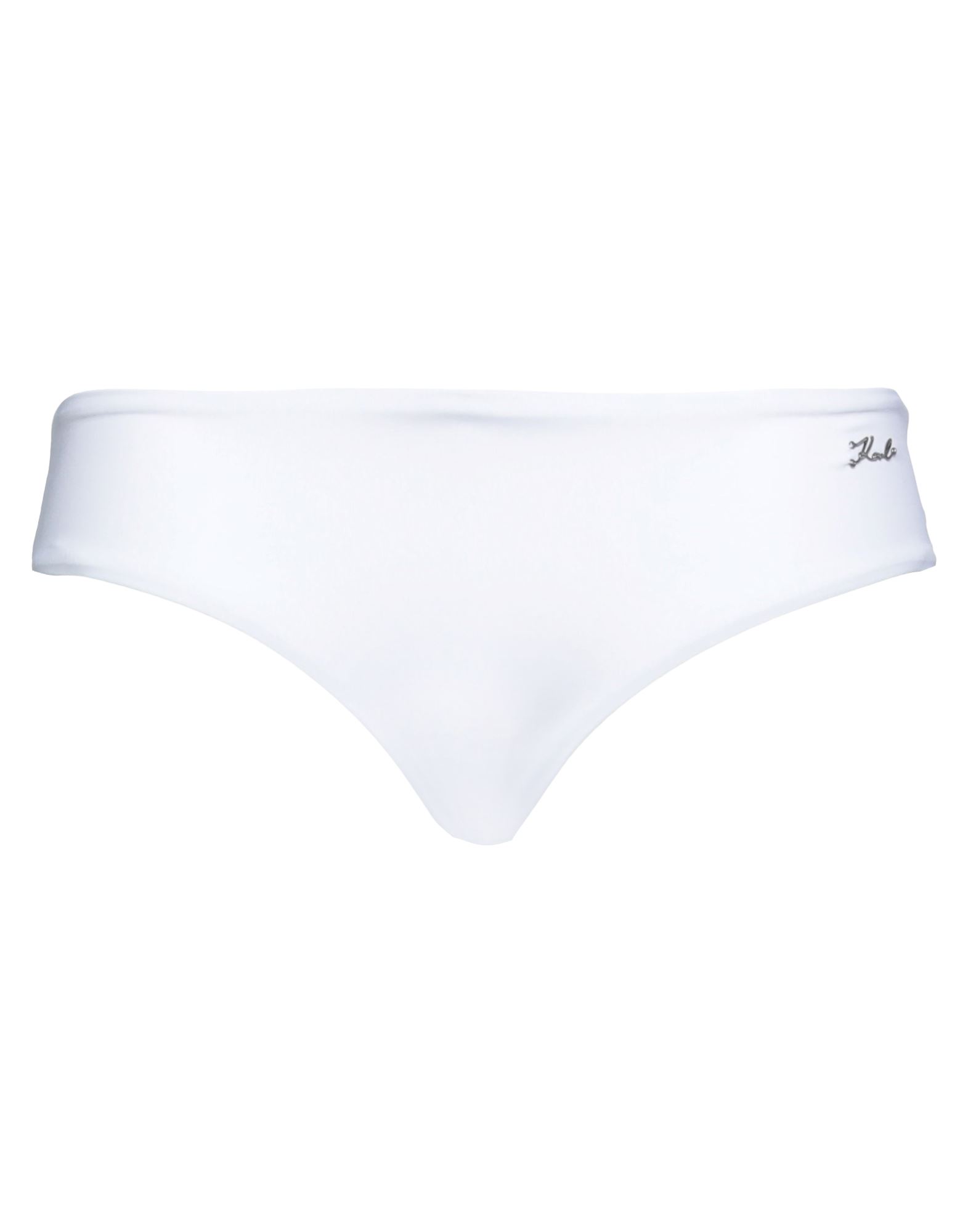 KARL LAGERFELD Bikinislip & Badehose Damen Weiß von KARL LAGERFELD