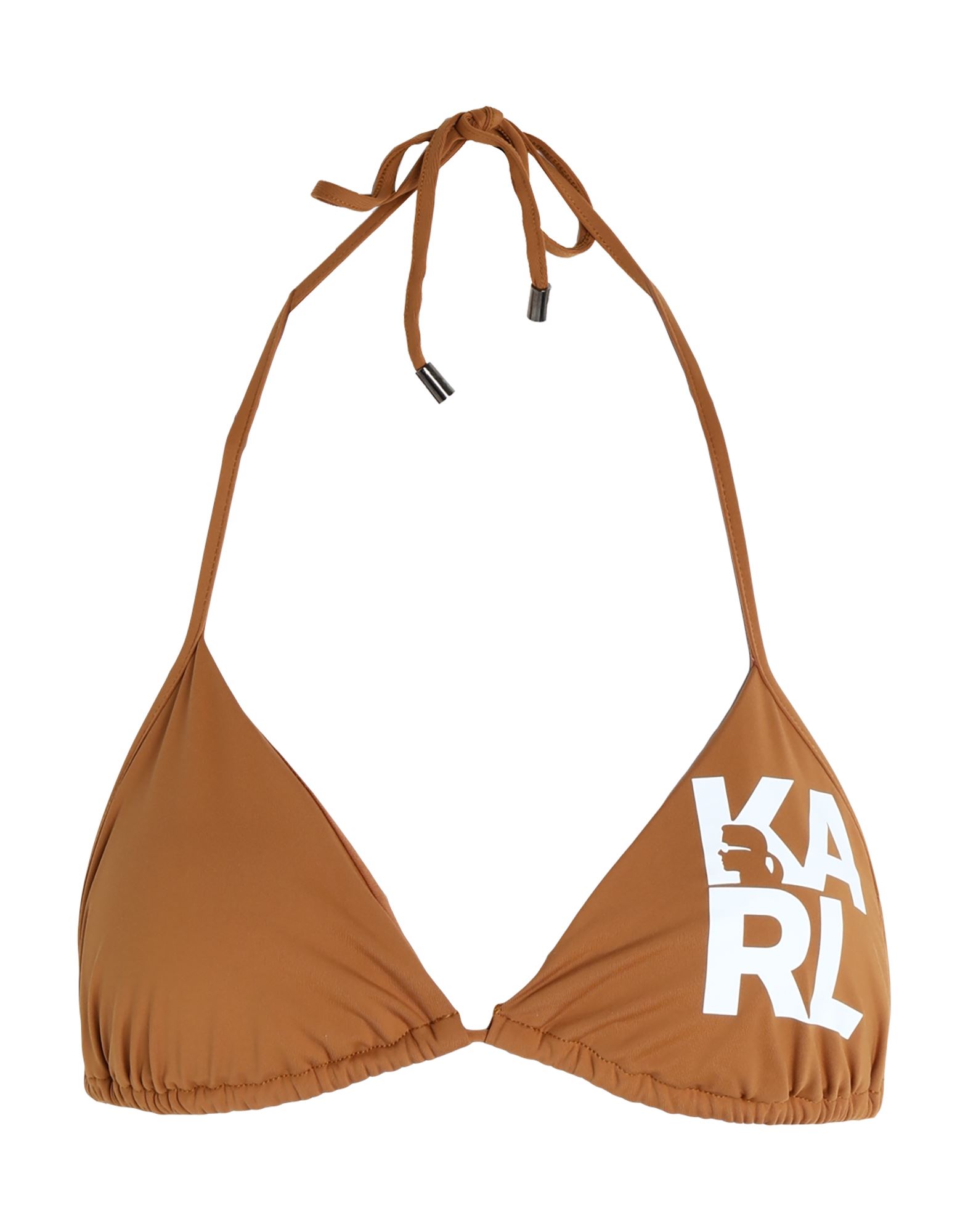 KARL LAGERFELD Bikini-oberteil Damen Braun von KARL LAGERFELD