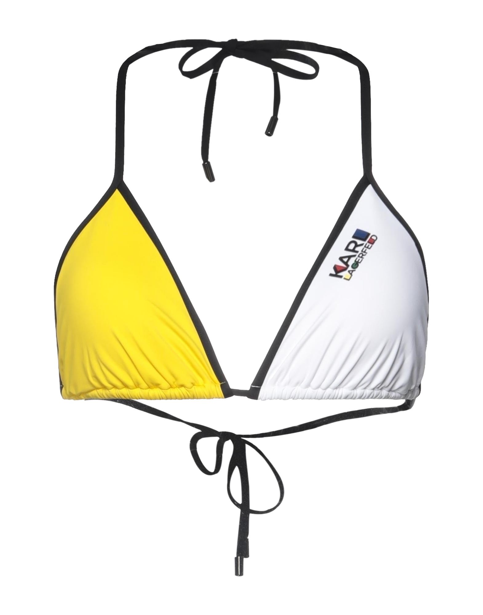 KARL LAGERFELD Bikini-oberteil Damen Gelb von KARL LAGERFELD