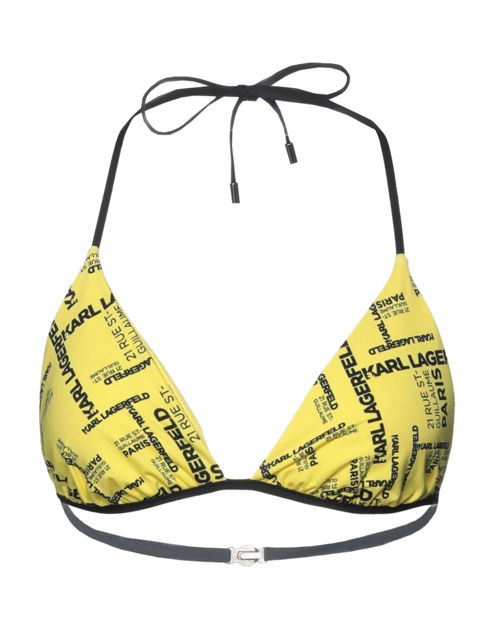 KARL LAGERFELD Bikini-oberteil Damen Gelb von KARL LAGERFELD