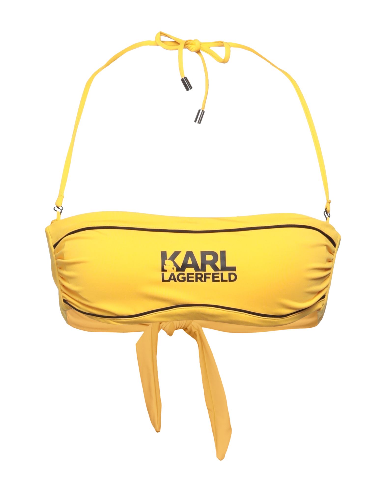 KARL LAGERFELD Bikini-oberteil Damen Gelb von KARL LAGERFELD