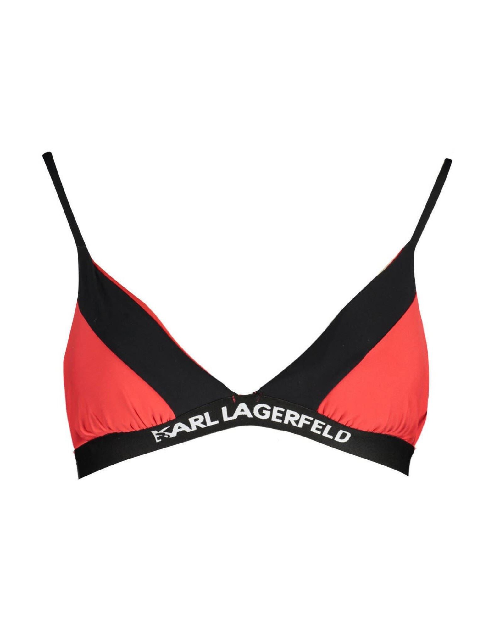 KARL LAGERFELD Bikini-oberteil Damen Rot von KARL LAGERFELD