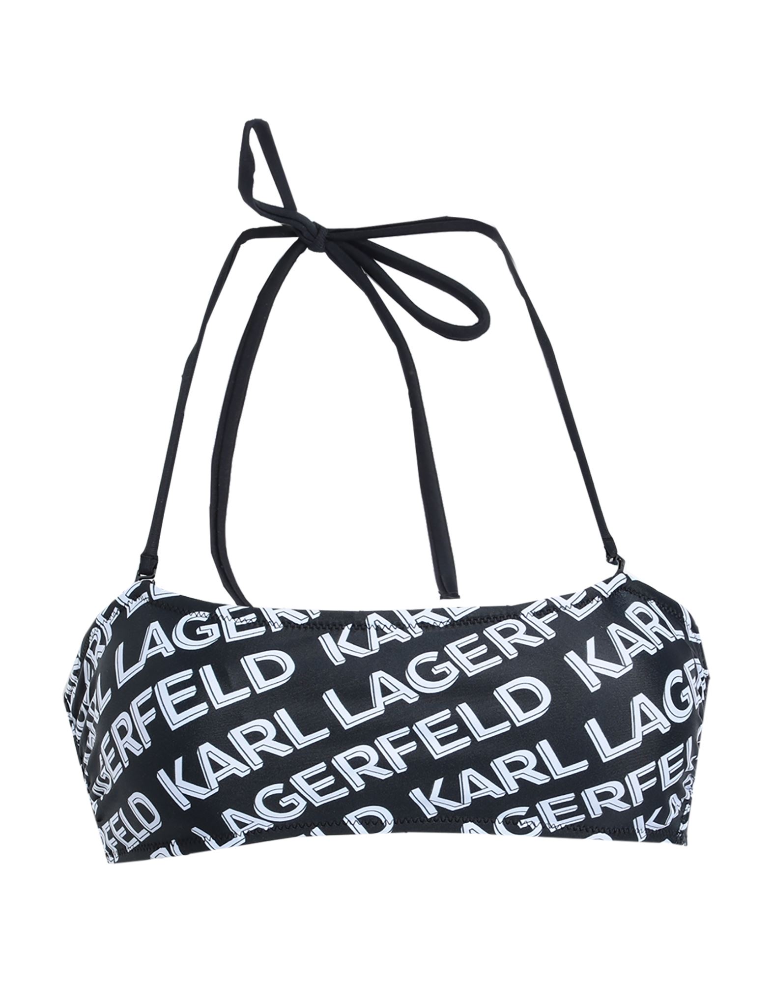 KARL LAGERFELD Bikini-oberteil Damen Schwarz von KARL LAGERFELD